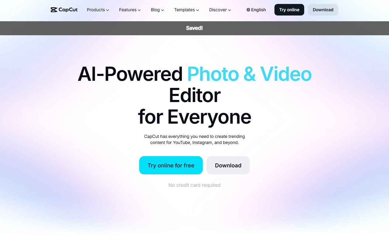 CapCut screenshot
