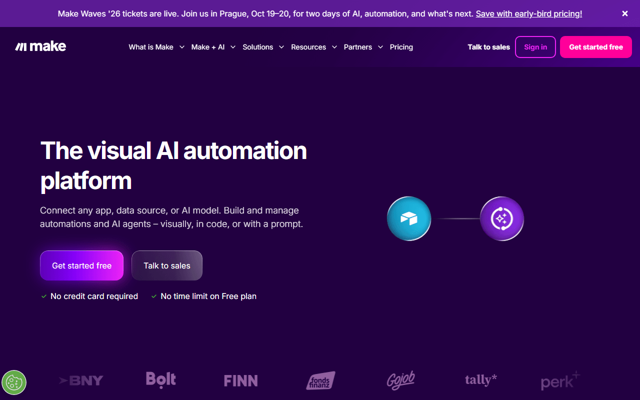 Make homepage