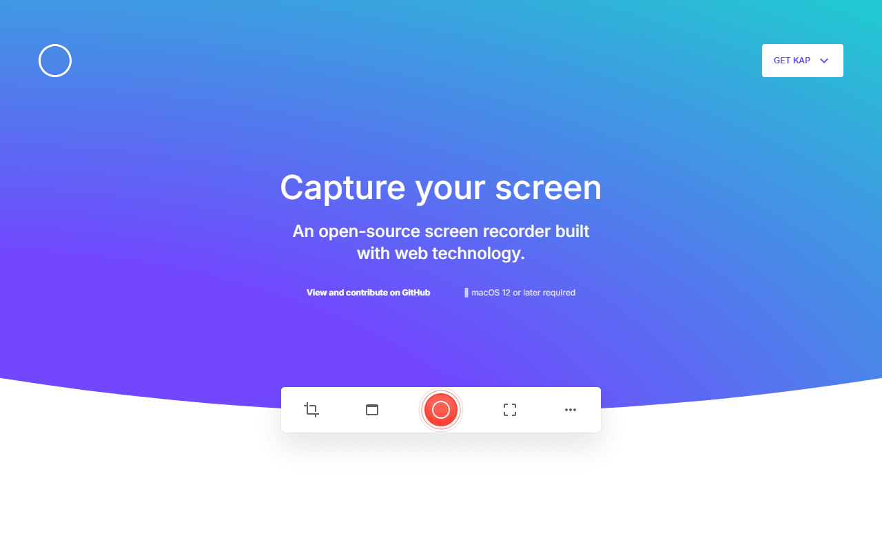 Kap screenshot