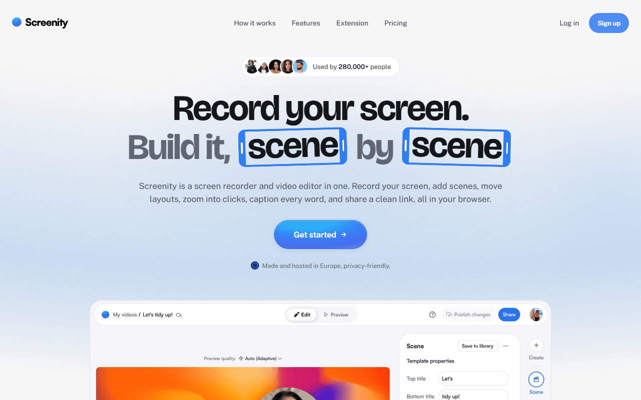 Screenity screenshot