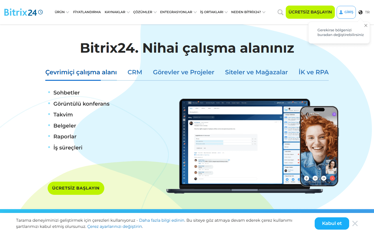 Bitrix24 screenshot