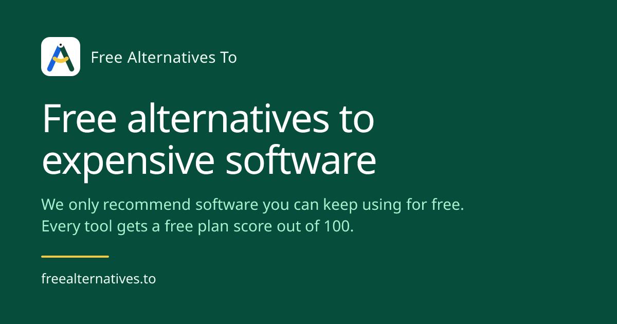 Free alternatives to outdated and expensive software